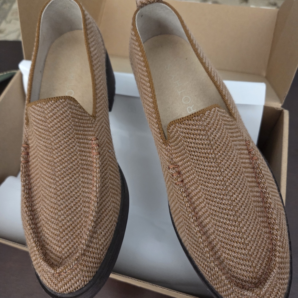 Rothy's Women's Teak Herringbone Lug Loafers